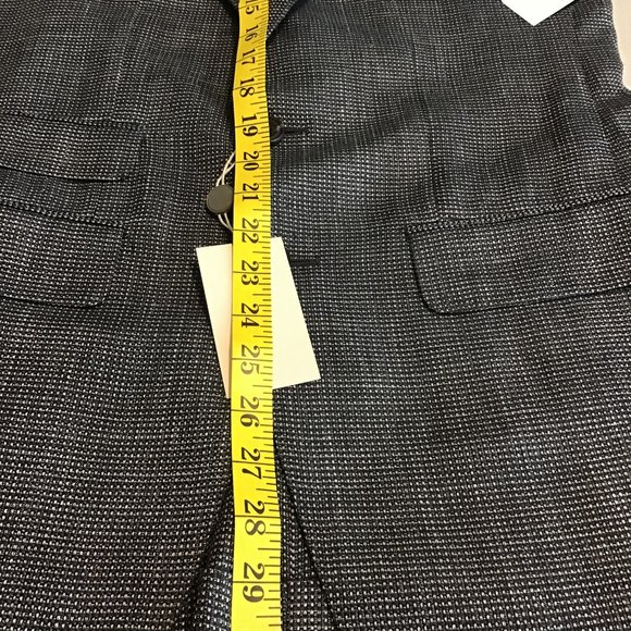 Thom Sweeney Steel Gray Two Button Suit SZ 46/US36 - Picture 11 of 11